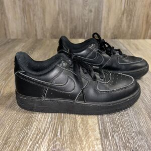 Nike Air Force 1 LE DH2925-001 Triple Black Sneaker Shoes Youth US Size 13C